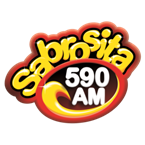 Sabrosita 590 AM's logo'