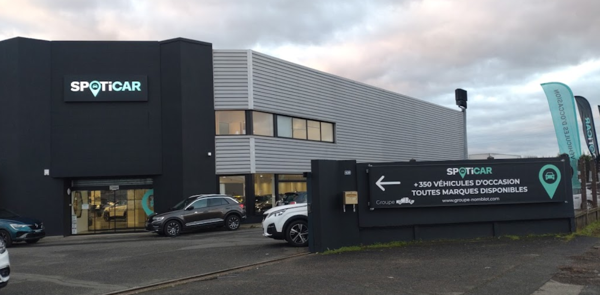 Localisation des concessions et garages du Groupe Nomblot