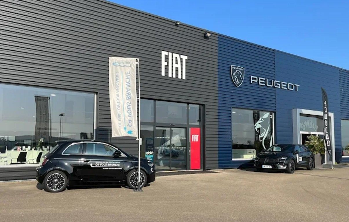 Localisation des concessions et garages du Groupe Nomblot