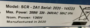 Hotte PCR identification