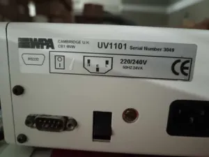 UV WPA photometer identification