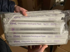 Pipettes 25mL identification
