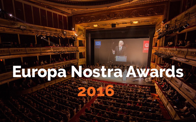 Europa Nostra Awards 2016 to…