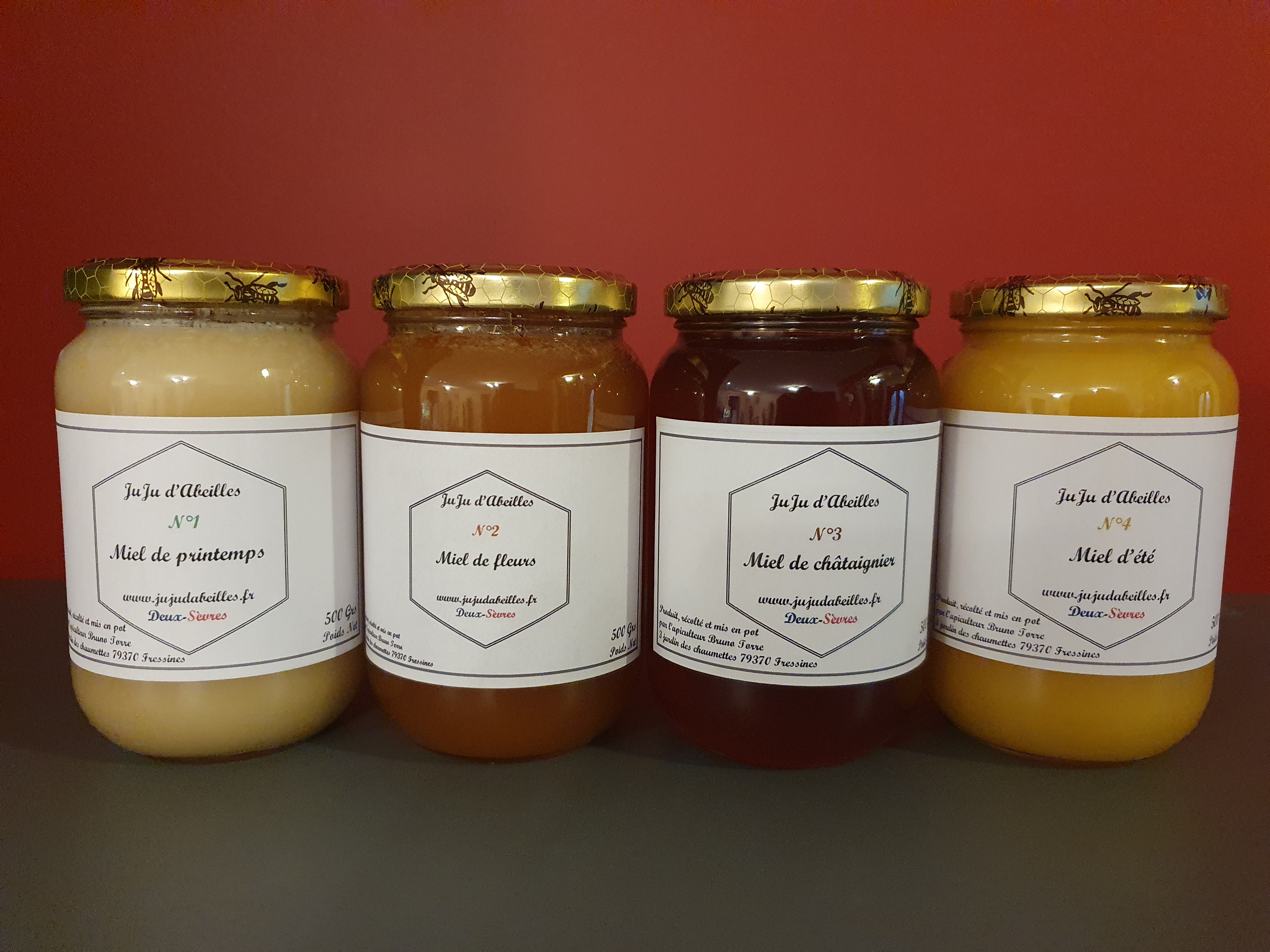 Notre gamme de miel FRESSINES