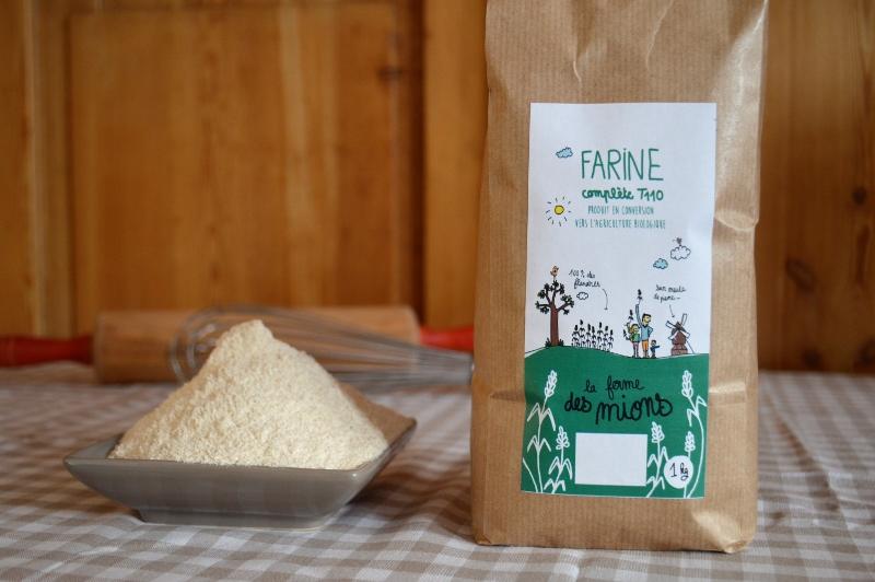 farine complète de blé tendre (T110)