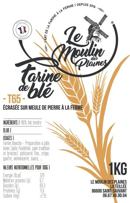 Farine T65 - Le Moulin des Plaines