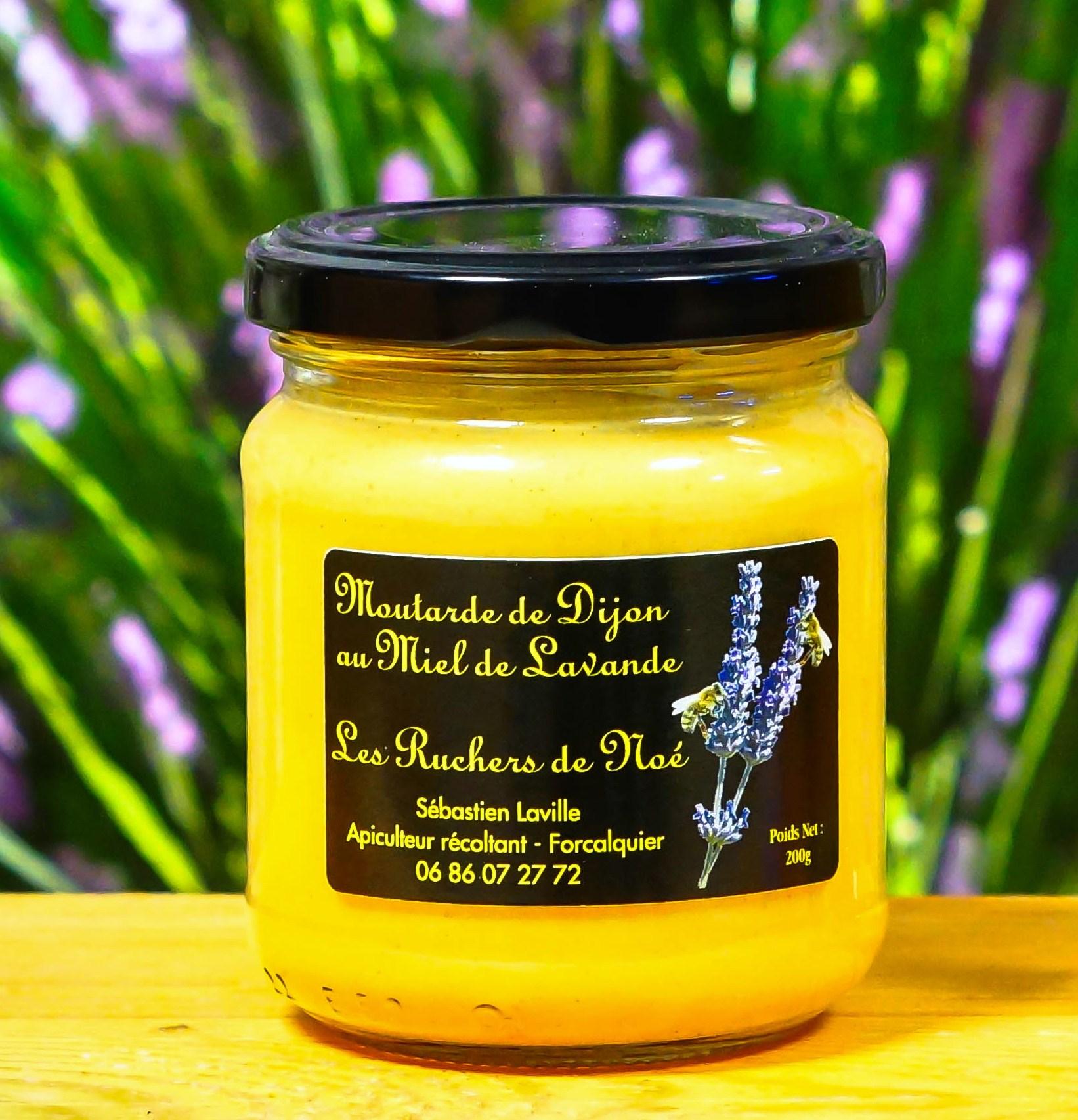 moutarde de Dijon au miel de lavande