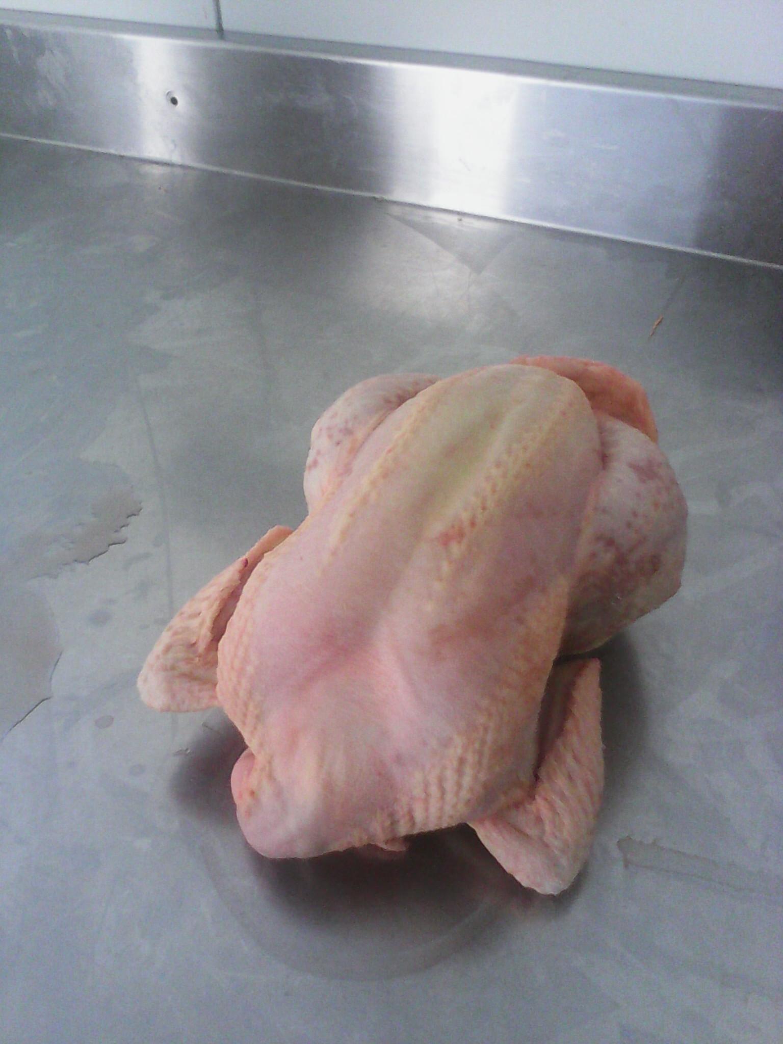 poulet fermier 7,60 € le kg