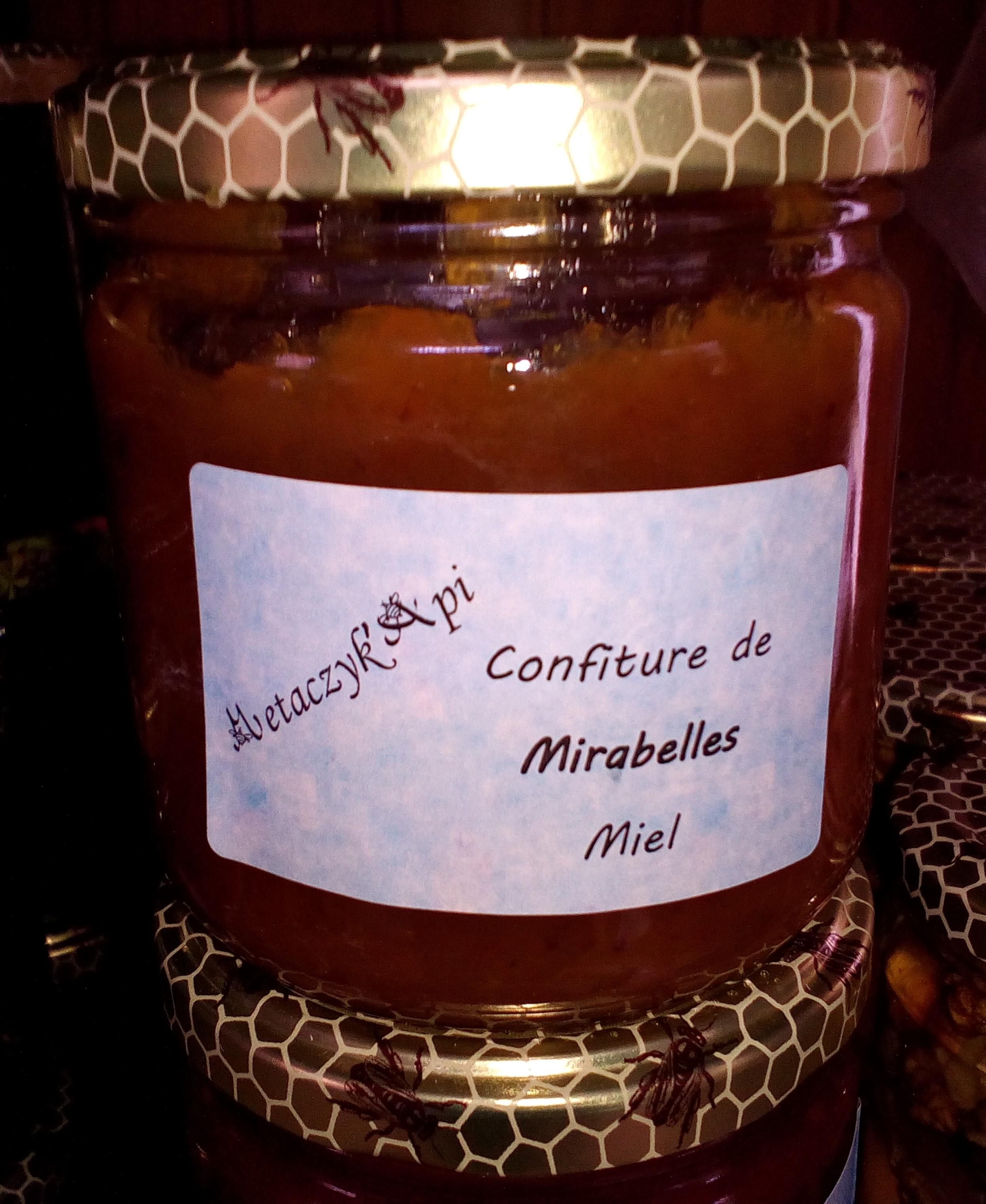 Confiture de Mirabelles - Metaczyk'api