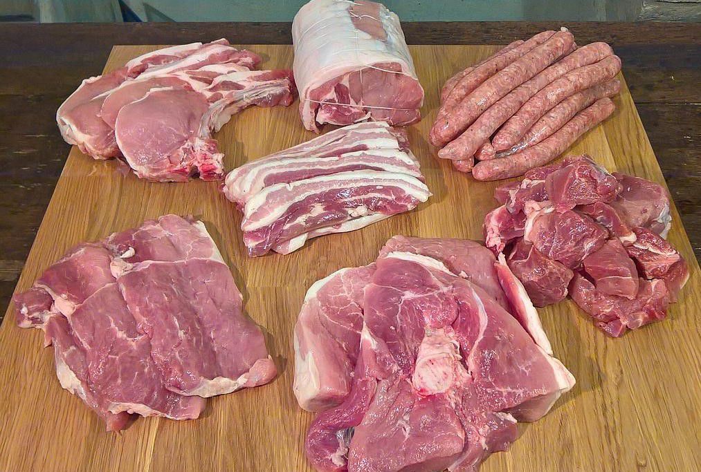 Colis de Viande de Porc  10 kg Sous Vide en portions pour plus de confort! livraison chronofresh