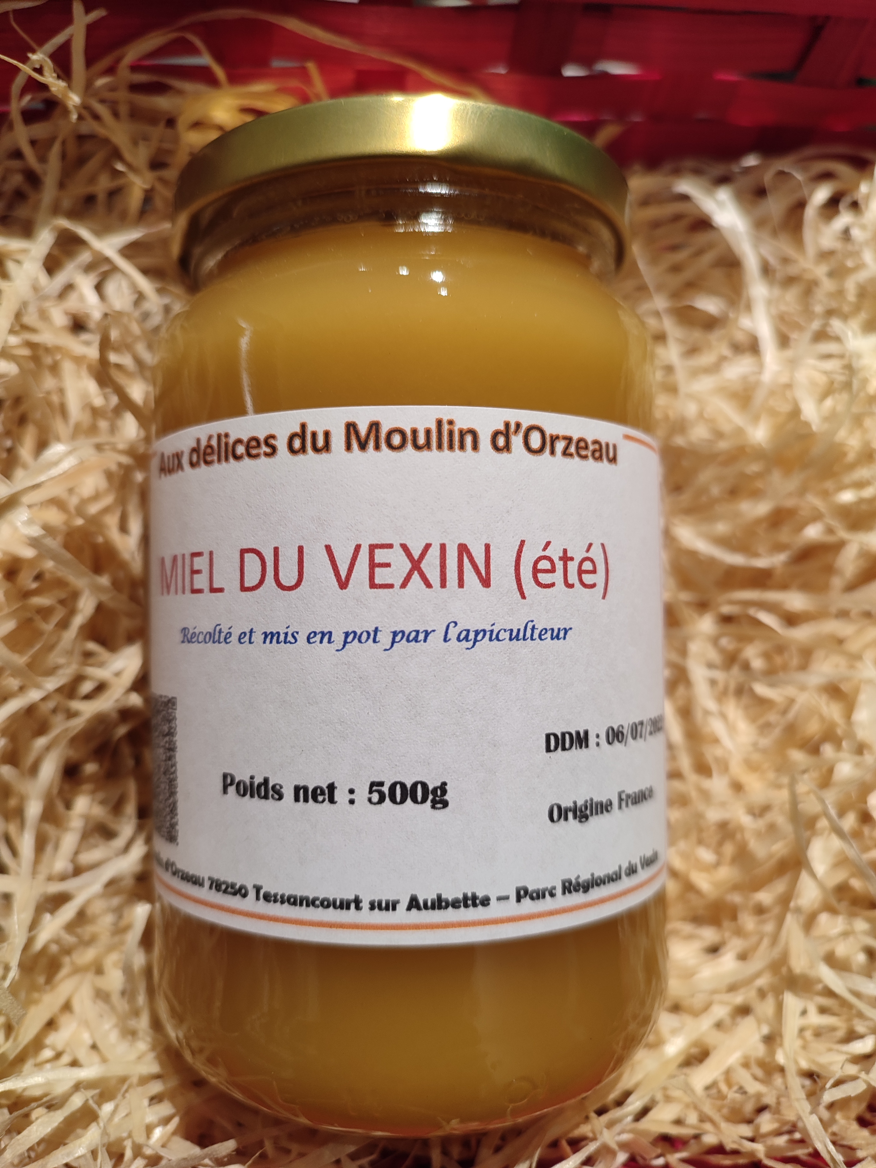 Miel de fleurs du Vexin en été 500g