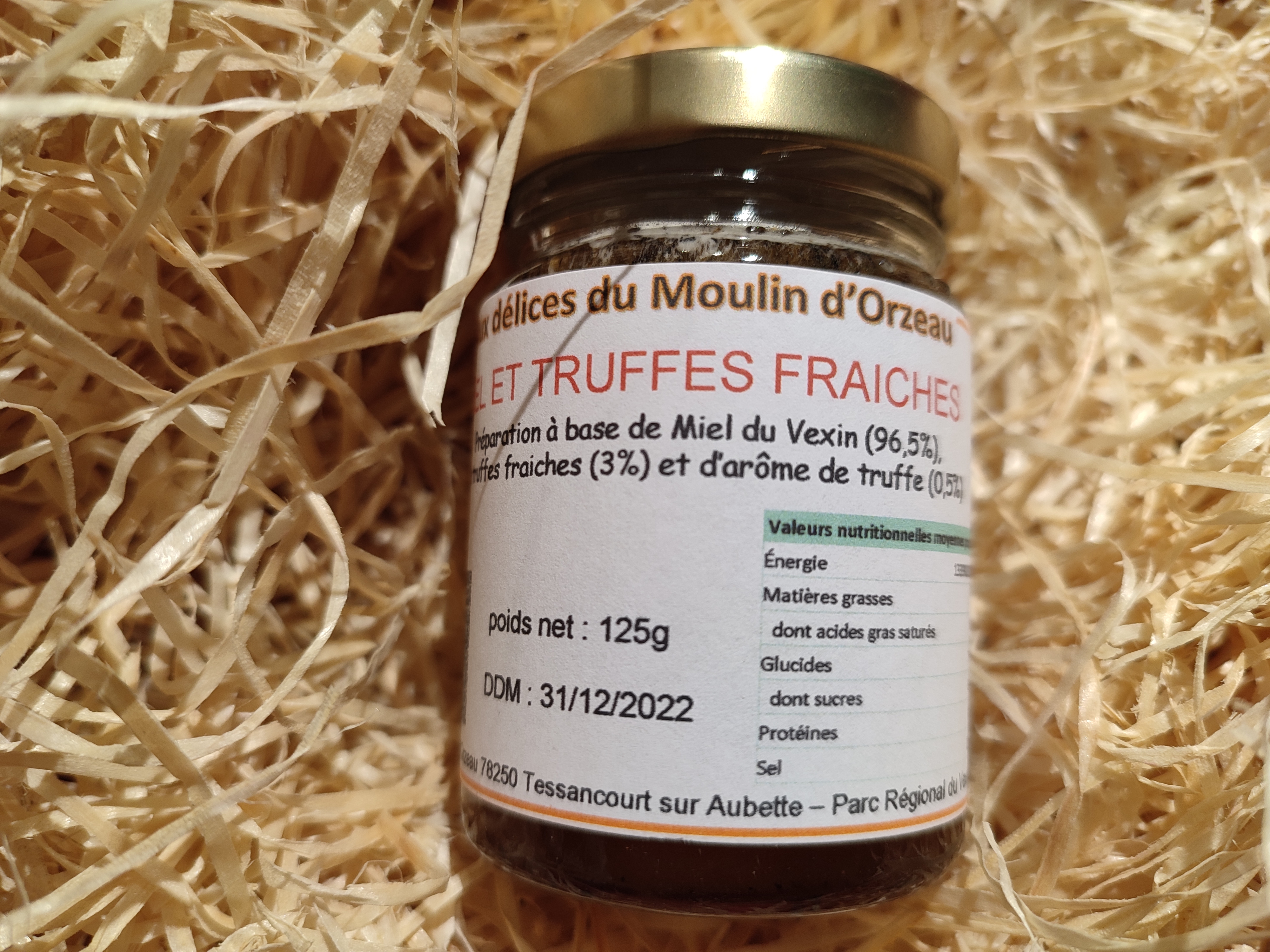 Miel à la truffes fraîches - 125g