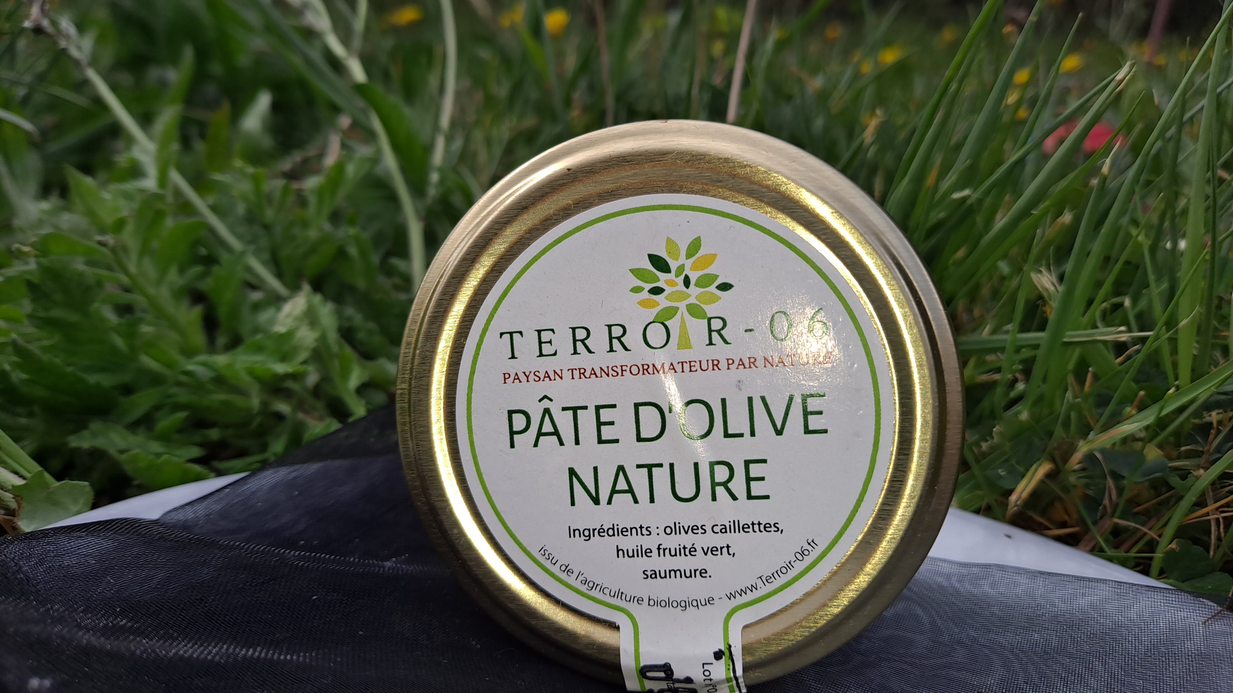 Pâte d’olive Nature - pot de 90g