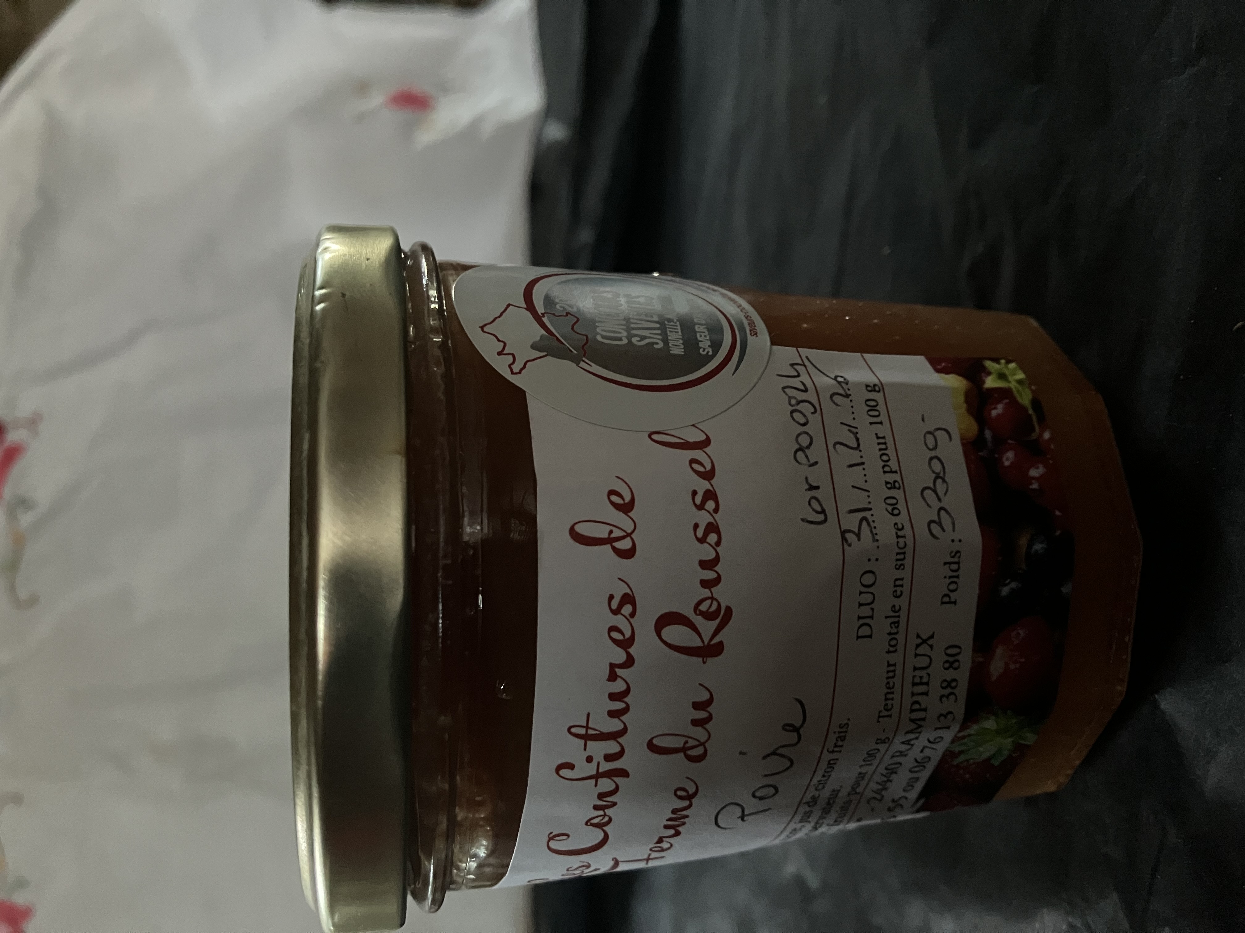 Poire saveur d’argent concours Nouvelle Aquitaine 2024