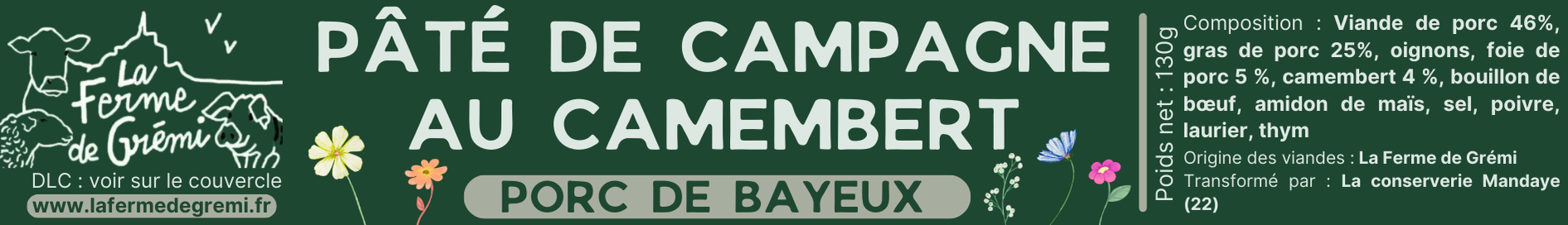 Pâté au camembert