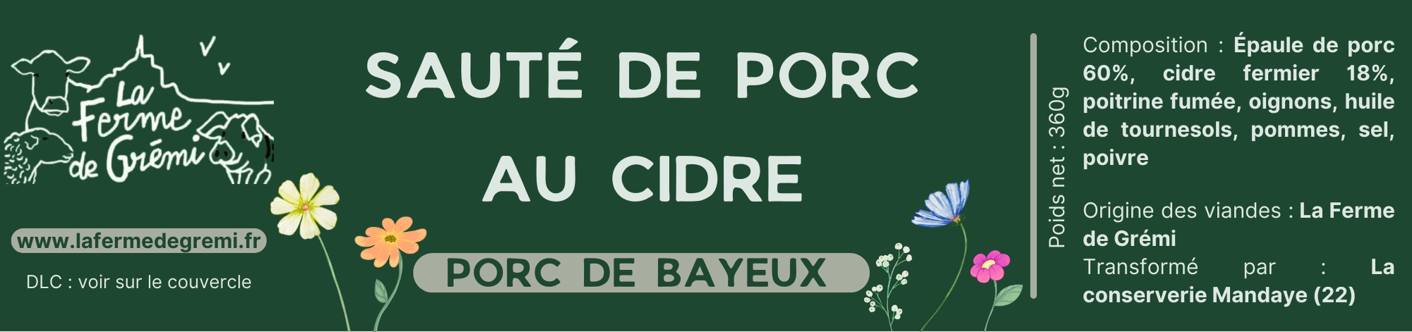 Saute au cidre