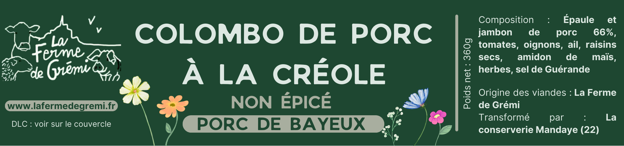 Colombo à la créole