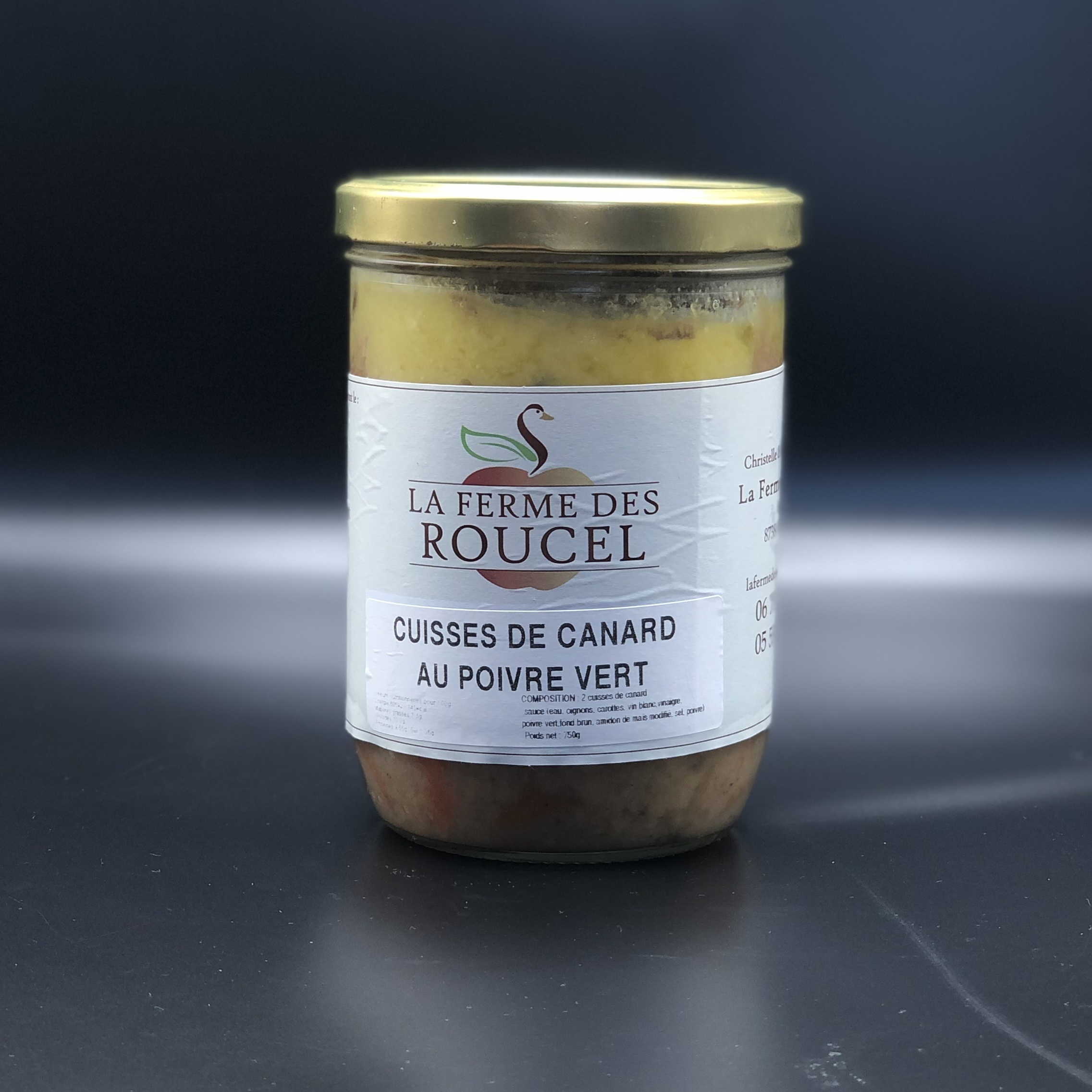 CUISSES AU POIVRE VERT