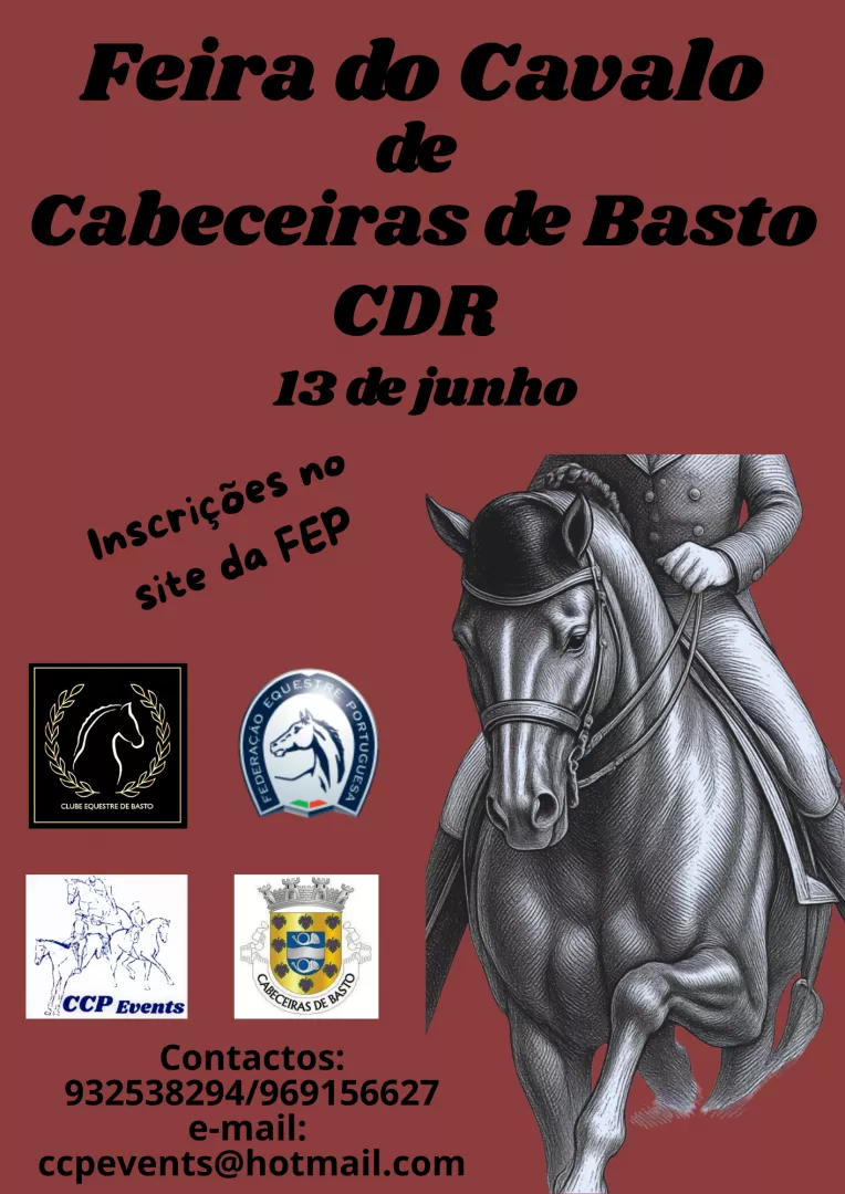 Logo CDR Feira do Cavalo de Cabeceiras de Basto